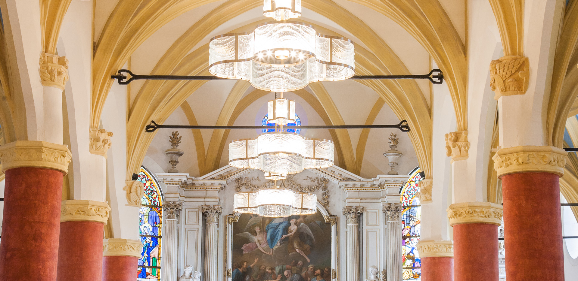 Lustres de l'église Notre-Dame de l'Assomption