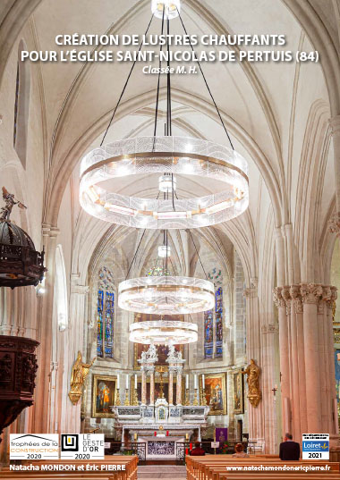 Eglise St-Nicolas – Lustres chauffants